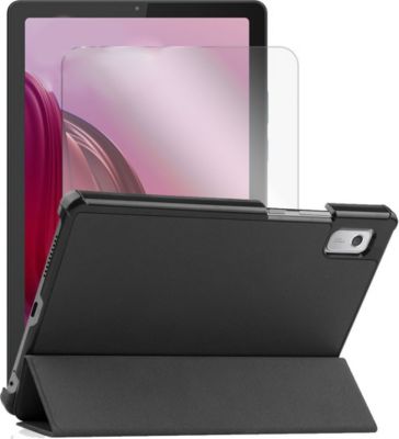 Support tablette VISIODIRECT Verre trempé + Coque pour Lenovo Tab M9