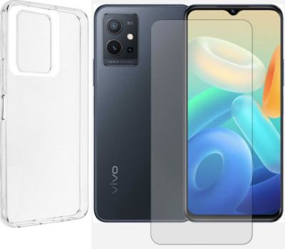 Protège écran VISIODIRECT Verre + Coque pour Vivo Y55 5G 6.58"