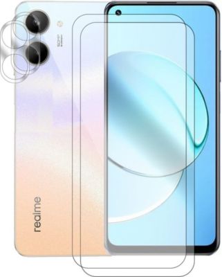 Protège écran VISIODIRECT 2 Verre trempé pour Realme 10 4G 6.4"