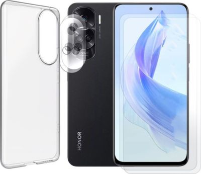 Protège écran VISIODIRECT 2 Verre +Coque pour Honor 90 Lite 6.7"