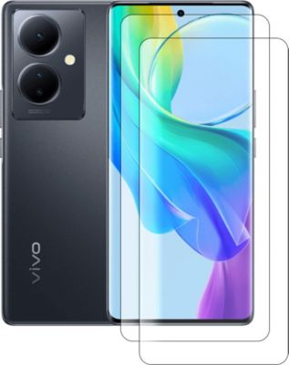 Protège écran VISIODIRECT 2 verres trempé pour Vivo V29 Lite 5G Protège écran VISIODIRECT 2 verres trempé pour Vivo V29 Lite 5G