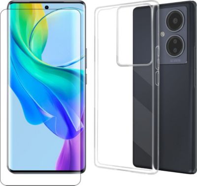Protège écran VISIODIRECT Verre trempé + Coque pour Vivo V29 Lite