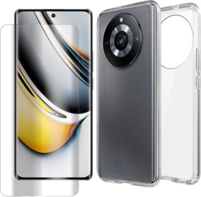 Protège écran VISIODIRECT Verre trempé + Coque pour Realme 11 Pro+