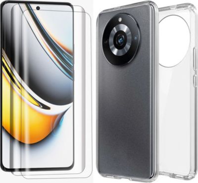 Protège écran VISIODIRECT 2 Verre + Coque pour Realme 11 Pro+