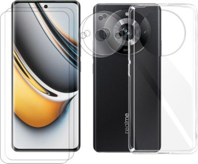 Protège écran VISIODIRECT 2 Verre + Coque pour Realme 11 Pro+ Protège écran VISIODIRECT 2 Verre + Coque pour Realme 11 Pro+