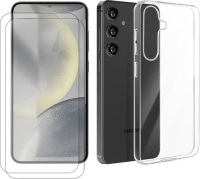 Protège écran VISIODIRECT 2 Verre + Coque pour Samsung S24 5G