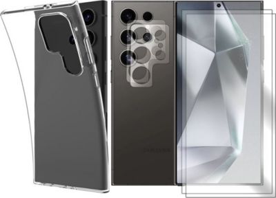 Protège écran VISIODIRECT 2 Verre +Coque pour Samsung S24 Ultra 5G