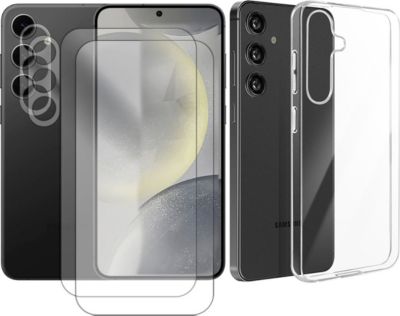 Protège écran VISIODIRECT 2 Verre + Coque pour Samsung S24+ Protège écran VISIODIRECT 2 Verre + Coque pour Samsung S24+