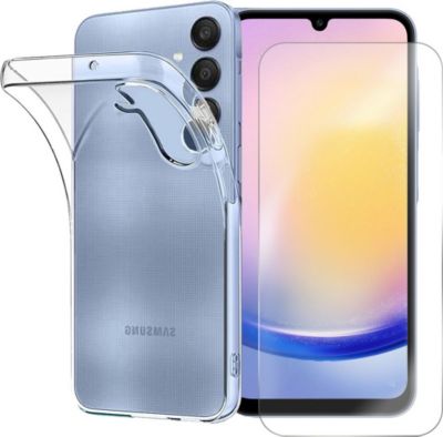 Protège écran VISIODIRECT Verre trempé + Coque pour Samsung A25 5G Protège écran VISIODIRECT Verre trempé + Coque pour Samsung A25 5G