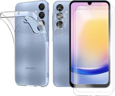Protège écran VISIODIRECT 2 Verre + Coque pour Samsung A25