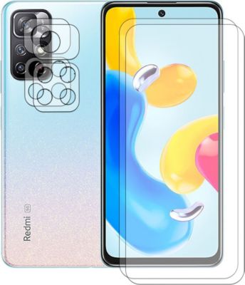 Protège écran VISIODIRECT 2verre pour Xiaomi Note 11S+Verre camera