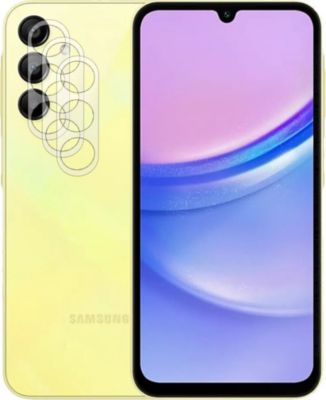 Protège écran VISIODIRECT 3 Verre camera pour Samsung A15 6.5"