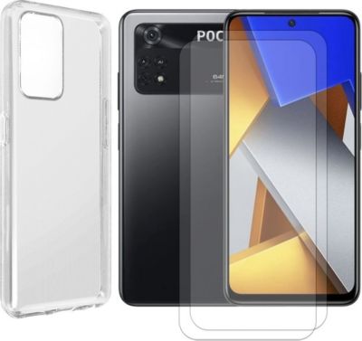 Coque VISIODIRECT 2 Verre pour Xiaomi Poco M4 Pro+Coque