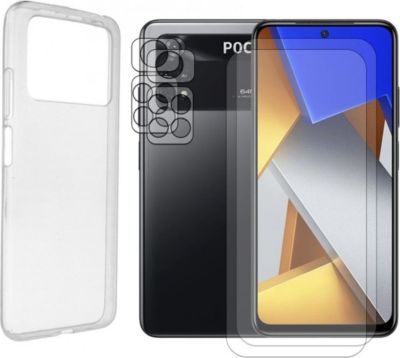 Coque VISIODIRECT 2verre pour Xiaomi Poco M4 Pro+VerreCam