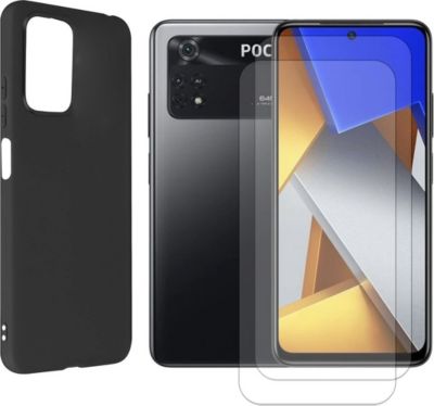 Coque VISIODIRECT 2 Verre +Coque pour Xiaomi Poco M4 Pro