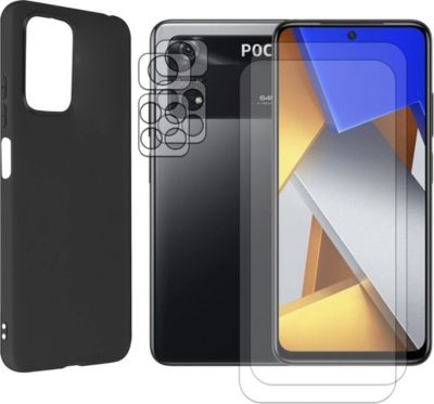 Coque VISIODIRECT 2Verre pour XiaomiPoco M4 Pro+2verre Cam