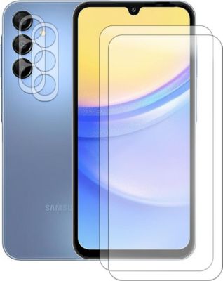 Protège écran VISIODIRECT 2 Verre pour Samsung A15+2 Verre camera