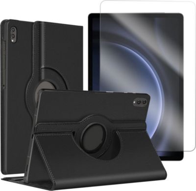 Support tablette VISIODIRECT Verre +Coque pour Galaxy Tab S9 FE+ Plus