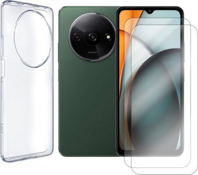 Protège écran VISIODIRECT 2 Verre pour Redmi A3 6.71" + Coque Protège écran VISIODIRECT 2 Verre pour Redmi A3 6.71" + Coque