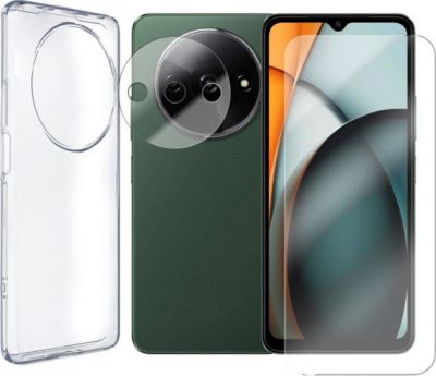 Protège écran VISIODIRECT Verre + Coque pour Redmi A3 6.71"