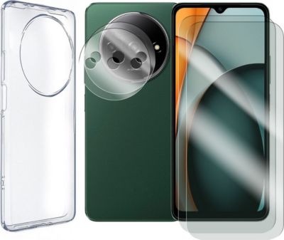 Protège écran VISIODIRECT 2 Verre +Coque pour Redmi A3 6.71"