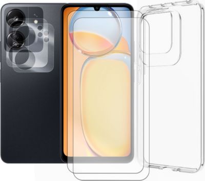 Protège écran VISIODIRECT 2 Verre + Coque pour Poco C65 6.74" Protège écran VISIODIRECT 2 Verre + Coque pour Poco C65 6.74"