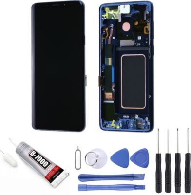 SAMSUNG vitre + LCD Samsung S9 Plus G965F bleu