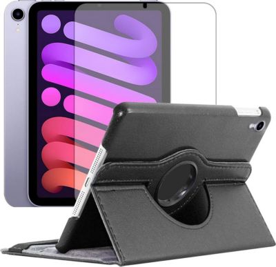 Support tablette VISIODIRECT Verre trempé+Coque pour iPad Mini 7 2024