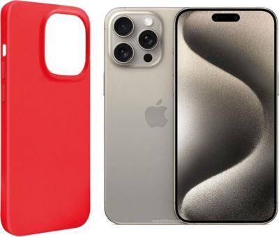 Coque VISIODIRECT Coque Rouge pour iPhone 16 Pro Max 6.9"