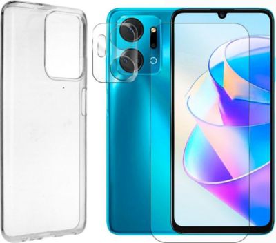 Protège écran VISIODIRECT 2 Verre Trempé + Coque pour Honor X7A