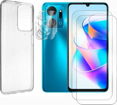 Protège écran VISIODIRECT Coque + 2 Verre Trempé pour Honor X7A