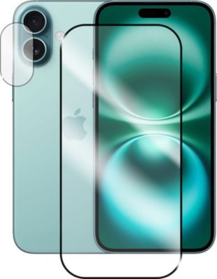 Protège écran VISIODIRECT 2 Verre trempé pour iPhone 16 6.1"