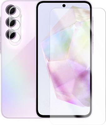 Protège écran VISIODIRECT 2Verre trempé pour Samsung Galaxy A35 5G