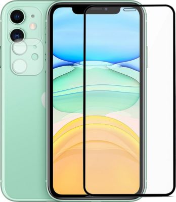 Protège écran VISIODIRECT 2 Verre trempé Bord Noir pour iPhone 11 Protège écran VISIODIRECT 2 Verre trempé Bord Noir pour iPhone 11