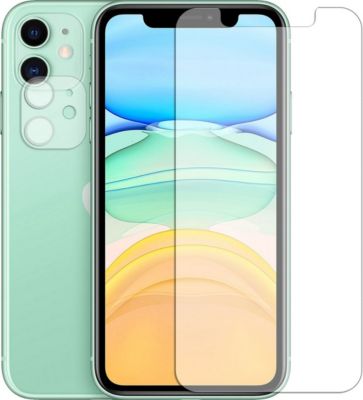 Protège écran VISIODIRECT 2 Verre + 2 verre caméra pour iPhone 11 Protège écran VISIODIRECT 2 Verre + 2 verre caméra pour iPhone 11