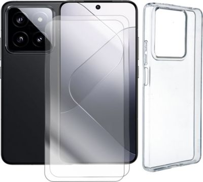 Protège écran VISIODIRECT 2 Verre pour Xiaomi 14 5G 6.36" + coque Protège écran VISIODIRECT 2 Verre pour Xiaomi 14 5G 6.36" + coque