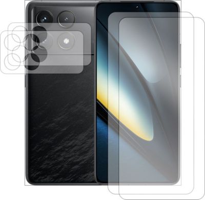 Protège écran VISIODIRECT 2Verre Trempé pour Xiaomi Poco F6 Pro 5G