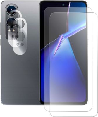 Protège écran VISIODIRECT 2Verre Trempé pour OnePlus Nord CE4 Lite