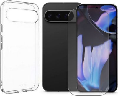 Protège écran VISIODIRECT 2 Verre pour Google Pixel 9 Pro 5G+coque Protège écran VISIODIRECT 2 Verre pour Google Pixel 9 Pro 5G+coque