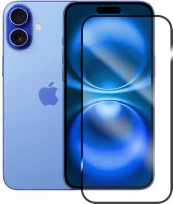 Protège écran VISIODIRECT Verre trempé pour iPhone 16 Plus 6.7"