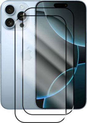 Protège écran VISIODIRECT 2 Verre trempé pour iPhone 16 Pro Max