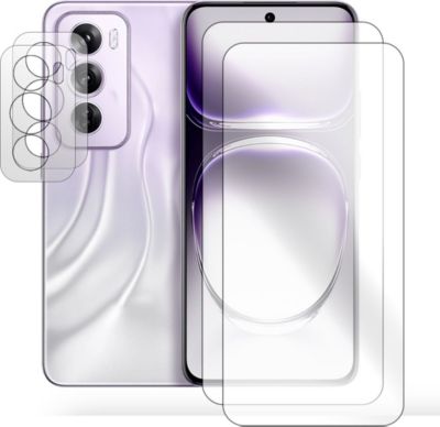 Protège écran VISIODIRECT 2Verre trempé pour Oppo Reno 12 Pro 5G Protège écran VISIODIRECT 2Verre trempé pour Oppo Reno 12 Pro 5G
