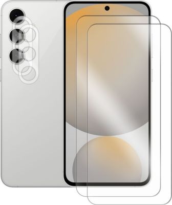 Protège écran VISIODIRECT 2Verre trempé pour Samsung Galaxy S24 FE