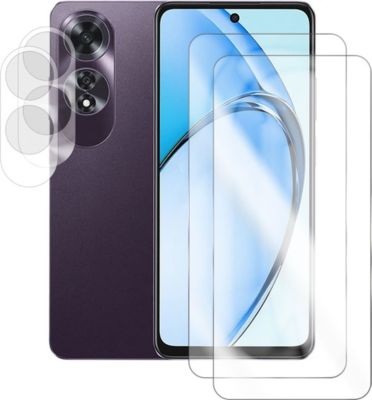 Protège écran VISIODIRECT 2 verres trempé pour Oppo A60 4G 6.67" Protège écran VISIODIRECT 2 verres trempé pour Oppo A60 4G 6.67"