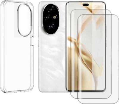 Protège écran VISIODIRECT 2 verre trempé pour Honor 200 5G + coque