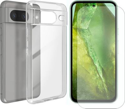 Protège écran VISIODIRECT Verre trempé+Coque pour Google Pixel 8A
