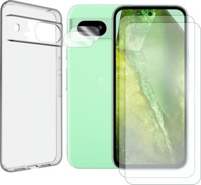 Protège écran VISIODIRECT Coque+2Verre Trempé pour Google Pixel 8A