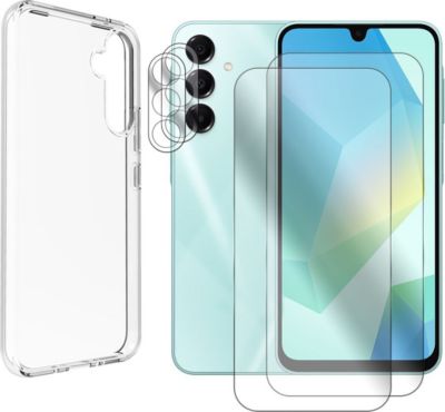 Protège écran VISIODIRECT Coque + 2 Verres Trempé pour Samsung A16
