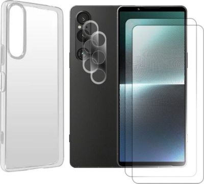 Protège écran VISIODIRECT Coque+2Verre Trempé pour Sony Xperia 1 V