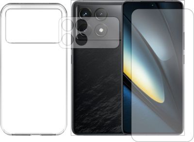 Protège écran VISIODIRECT Coque + 2 Verre pour Xiaomi Poco F6 Pro
